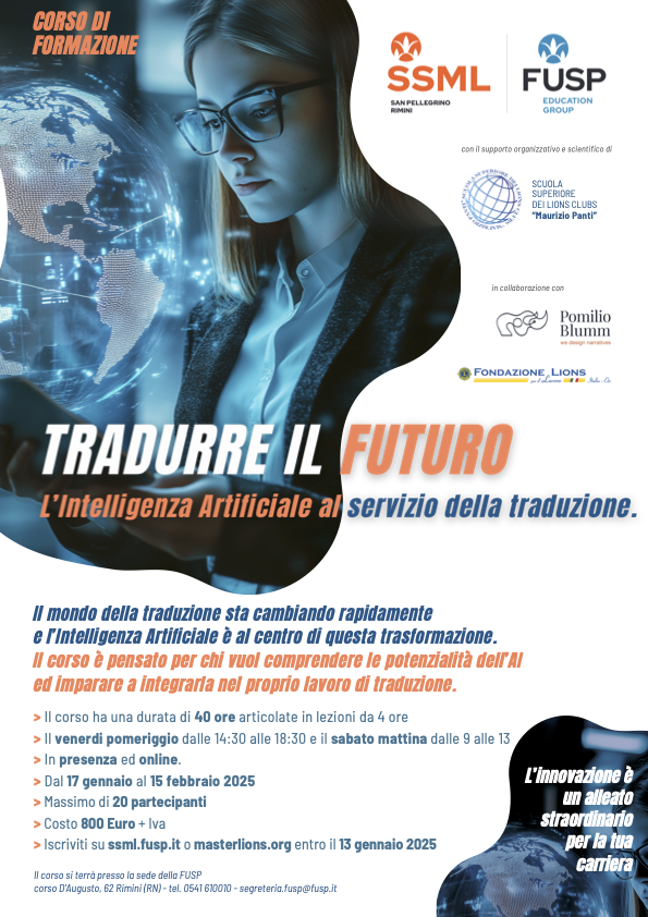 Tradurre il futuro locandina ridotta